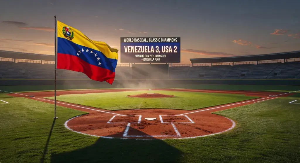 Venezuela wins first World Baseball Classic title with 3-2 victory over United States