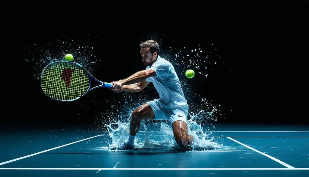 Daniil Medvedev destroys racket in stunning meltdown after wildcard hands him historic double bagel loss