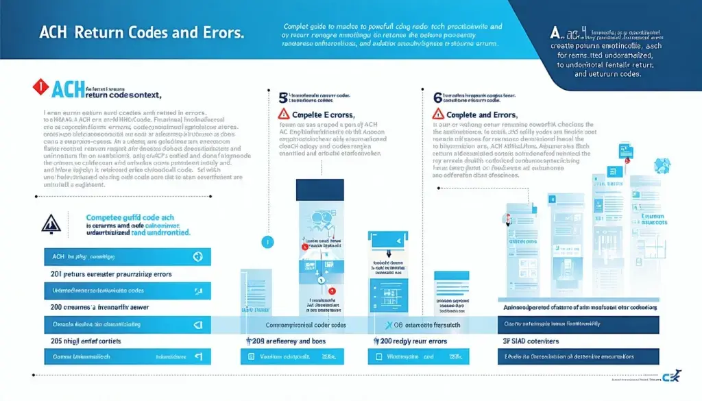 ACH Return Codes and Errors: Complete Guide to NACHA Return Codes, ACH Returns, and Unauthorized Return Codes