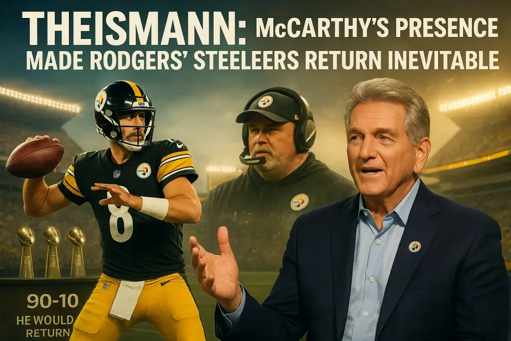 Theismann: McCarthy's presence made Rodgers' Steelers return inevitable