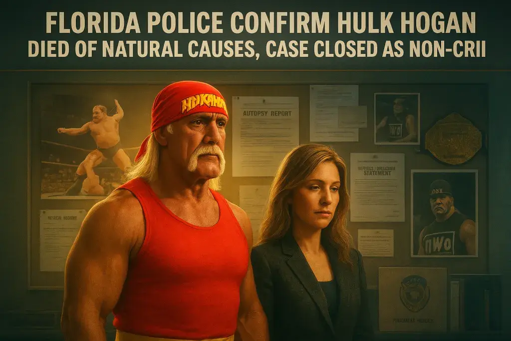 Florida Police Confirm Hulk Hogan Died of Natural Causes, Close Investigation