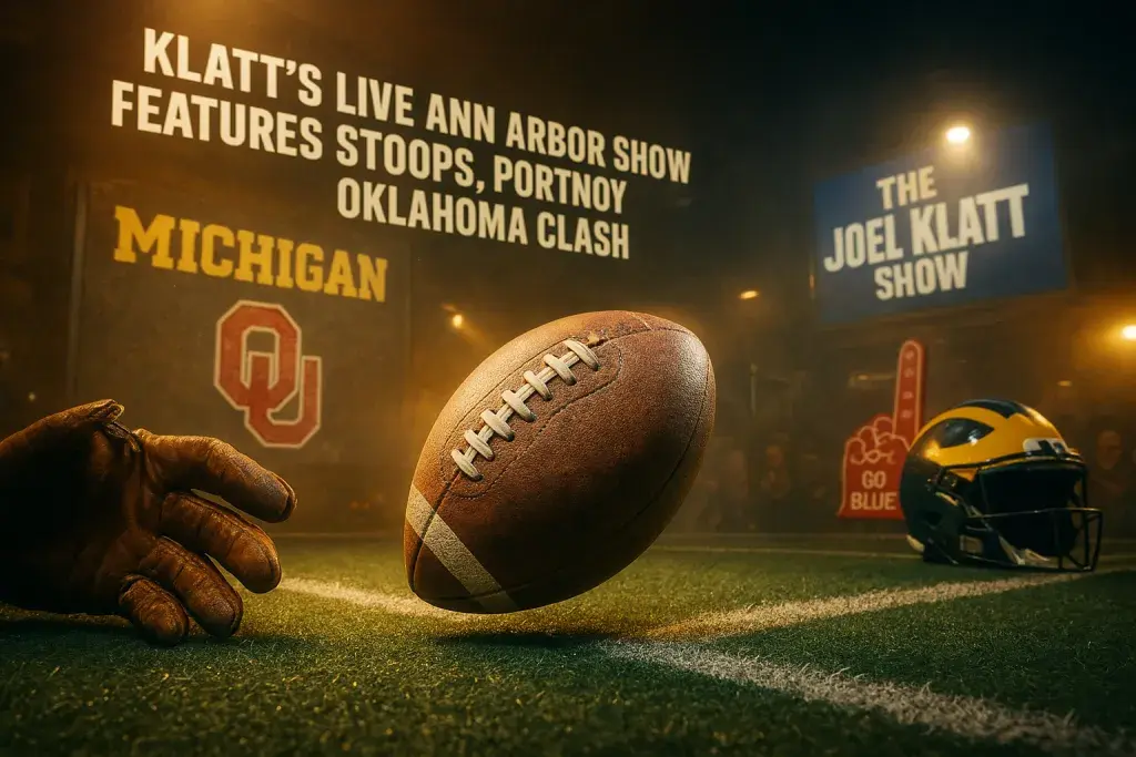 Klatt's Live Ann Arbor Show Features Stoops, Portnoy Before Oklahoma Clash