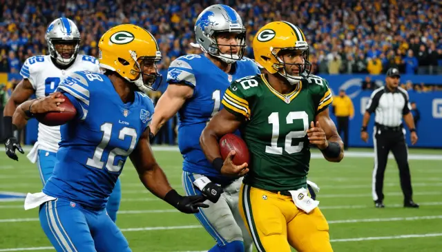 Lions Host Packers in Pivotal NFC North Showdown
