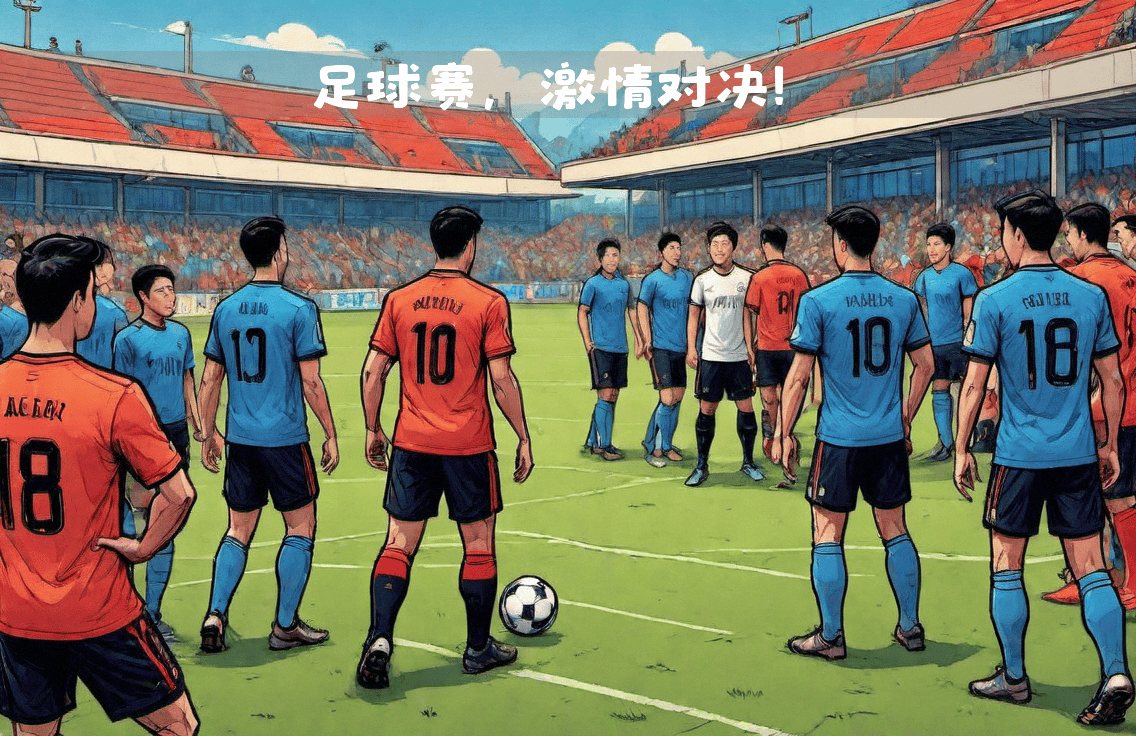 紧张比赛中球队实力对决，角逐激烈